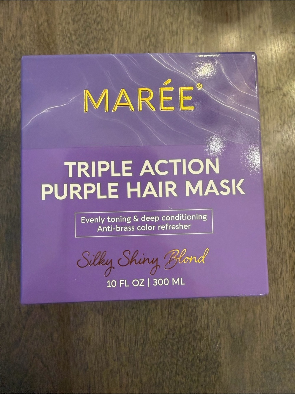 Maree Triple Action Purple Hair Mask 10 oz